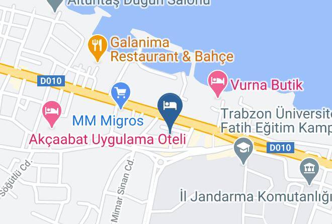 Akcaabat - Alisa Recidense Maps