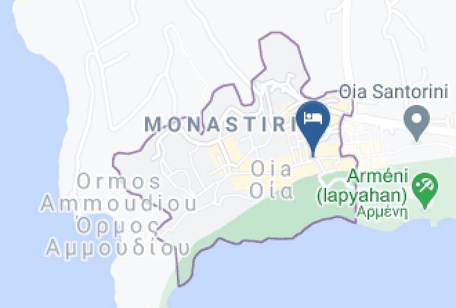 Thira - Alisaris Caves Maps