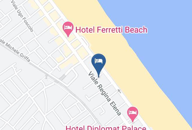 Rimini - Alisei Palace Hotel Maps