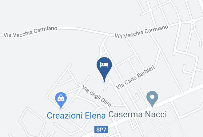 Lecce - Aliseo B&b Maps