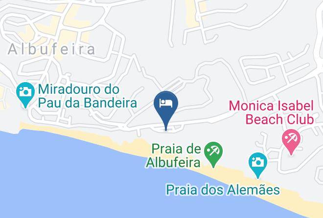 Albufeira - Hotel Alisios Maps