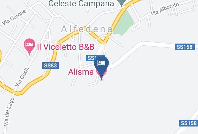 L Aquila - Alisma Hotel Maps