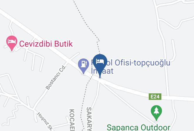 Alissa Butik Otel & Restaurant Map