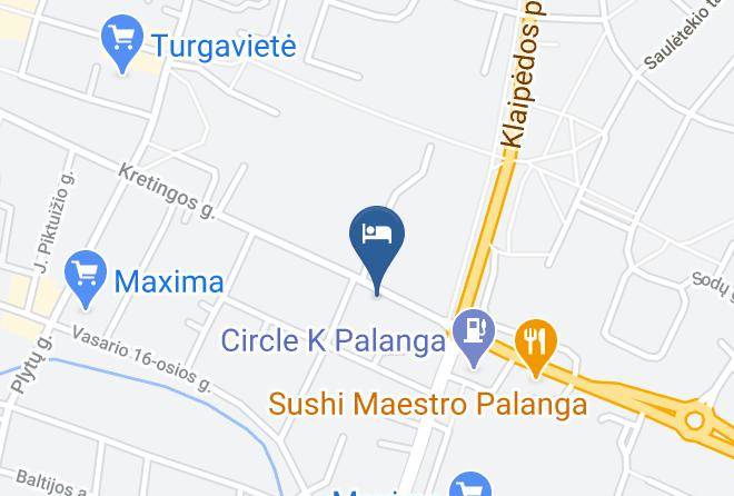 Palanga - Alita Sveciu Namai Palangos Tauras Maps