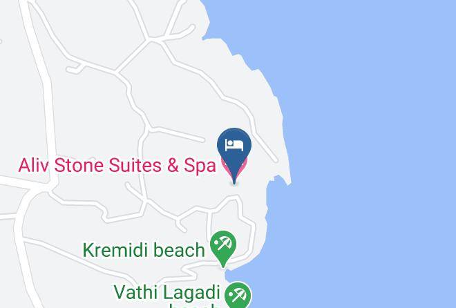 Zakinthos - Aliv Stone Suites & Spa Maps