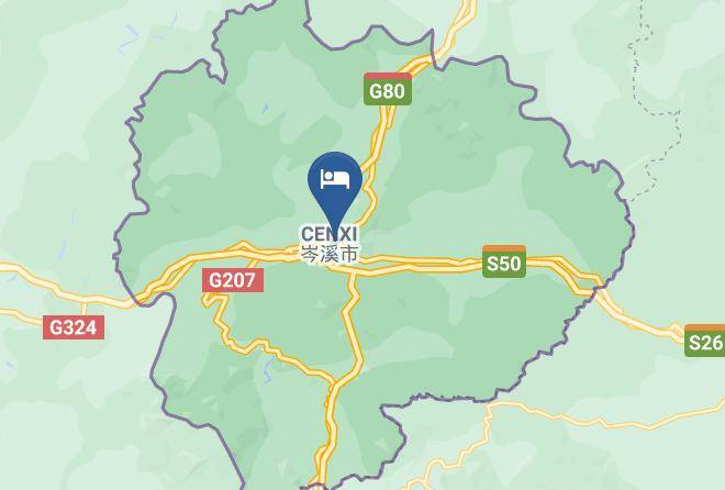 Wuzhou - Alixiang Hotel Maps