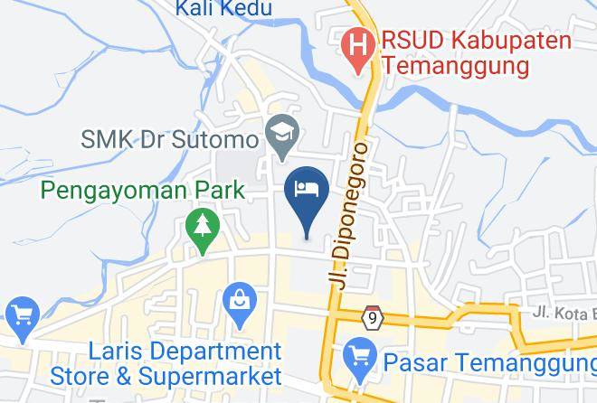 Temanggung Regency - Aliyana Hotel & Resorts Maps