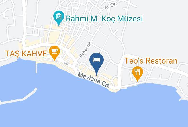 Ayvalik - Aliye Hanim Hotel & Bistro Maps