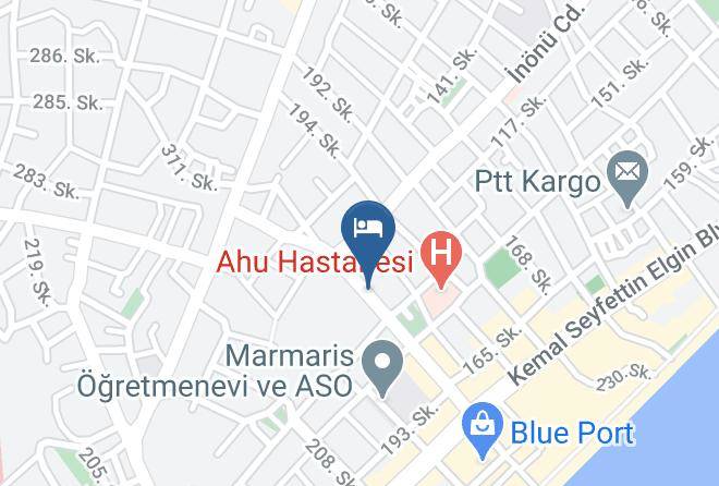 Marmaris - Alize Otel Maps