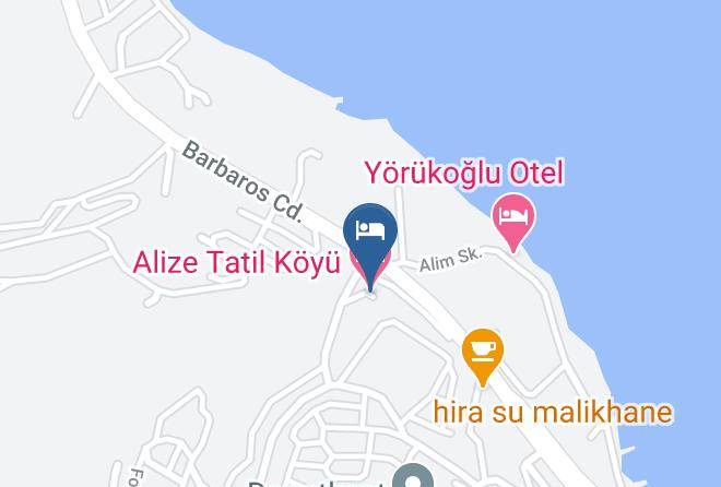 Alize Tatil Koyu Map - Izmir - Foca