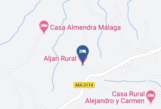 Malaga - Aljari Rural Maps