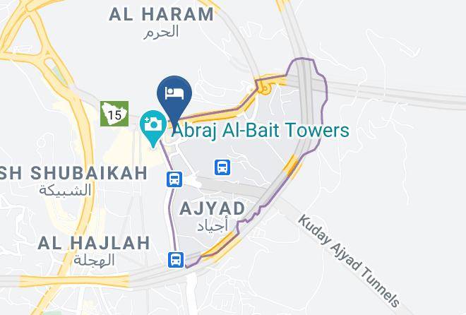 Aljewar Tower Hotel Map