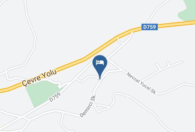 Cide - Alkan Otel Maps
