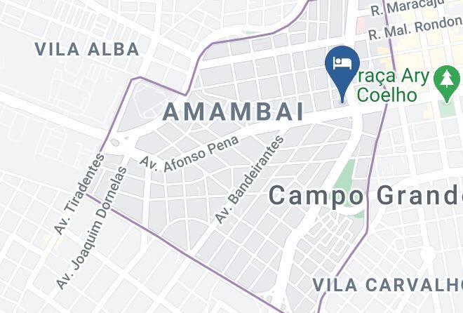 Campo Grande - Alkimia Hotel Maps