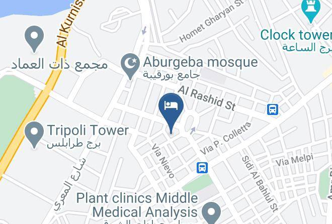 Tripoli - Al Kindi Hotel Maps