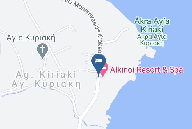 Lakonia - Alkinoi Resort & Spa Maps