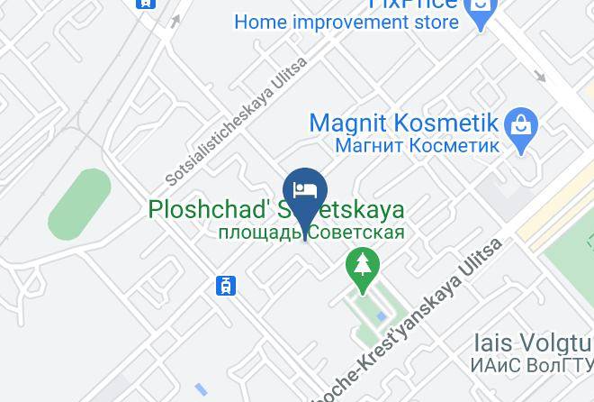 Volgograd - Alkor Hotel Maps