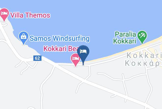 Samos - Alkyon Hotel Maps
