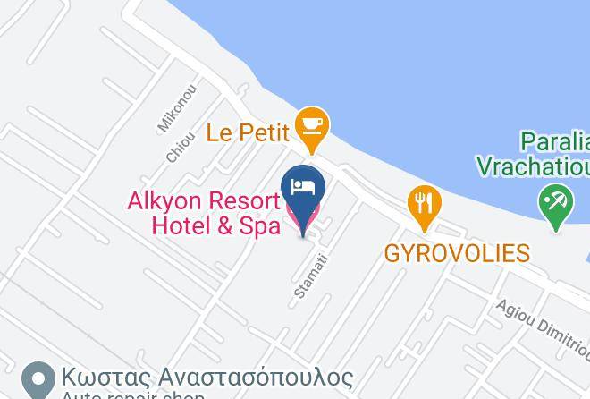 Korinthia - Alkyon Resort Hotel & Spa Maps