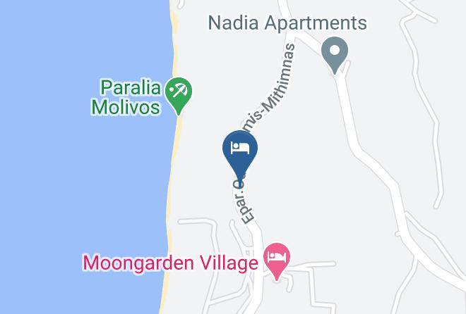 Lesvos - Alkyonis Studios Maps