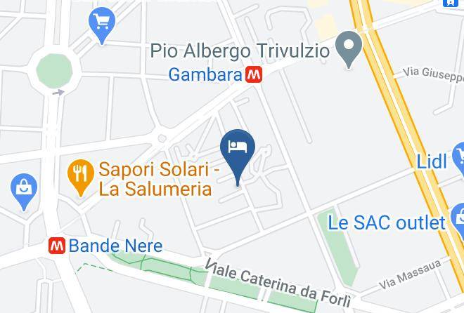 Milan - All'angolo Giusto B&b Maps