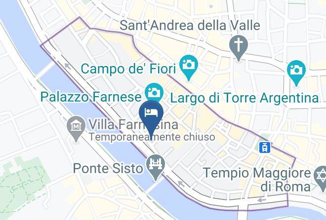 Rome - All'archetto Di Via Giulia Maps