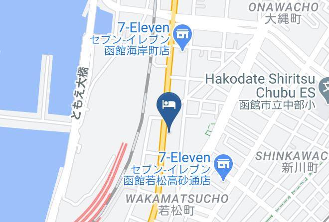 Hakodate City - All In Stay Hakodate Maps
