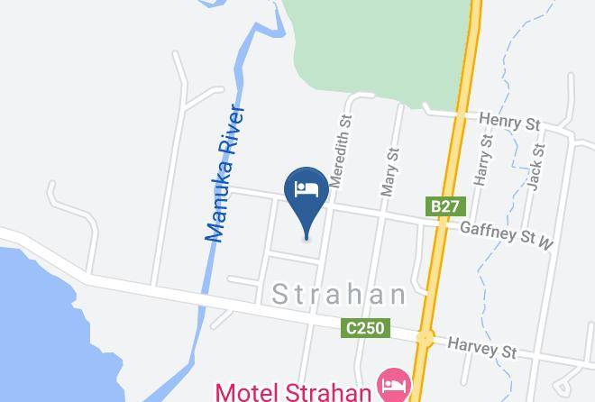 All In Strahan Holiday Units Map