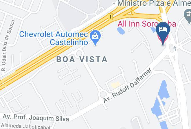 Sorocaba - All Inn Sorocaba Maps