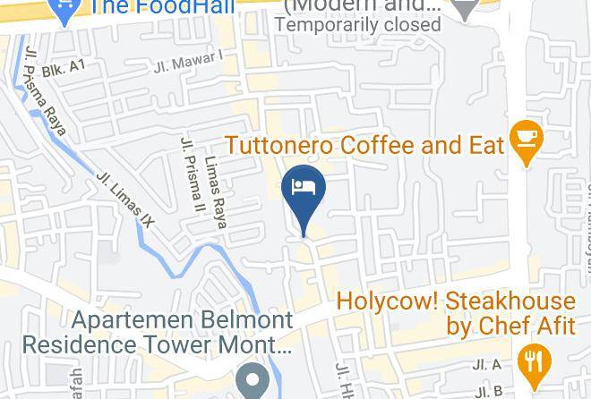 West Jakarta - All Nite & Day Residence Kebon Jeruk Maps