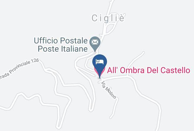 Cuneo - All' Ombra Del Castello Maps