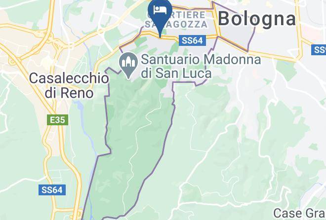 Bologna - All' Ombra Del Portico Maps