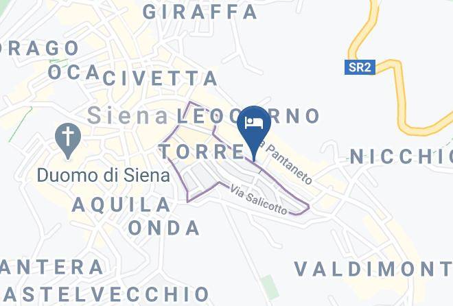 Siena - All'ombra Della Torre Maps
