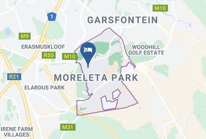 City Of Tshwane - All Seasons B&b Maps