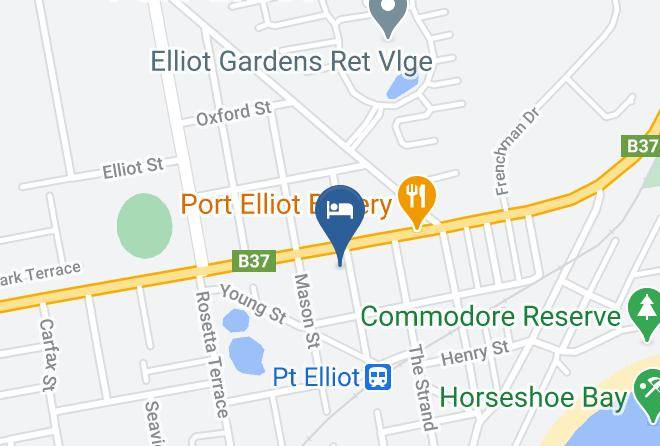 All Seasons' Escape Port Elliot Map