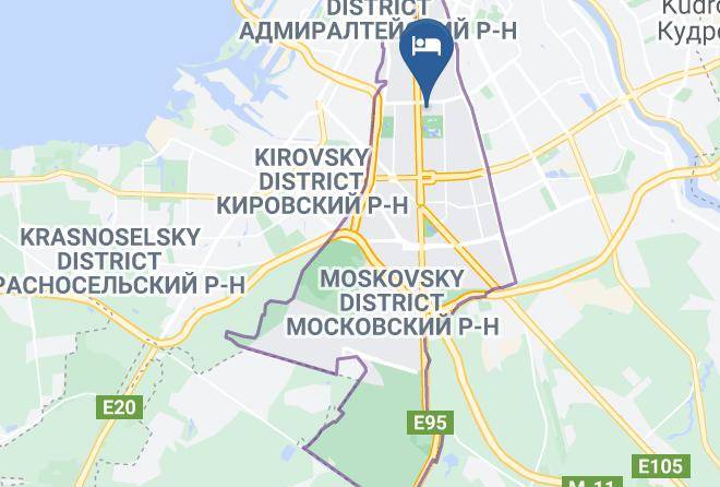 Saint Petersburg - All Seasons Maps