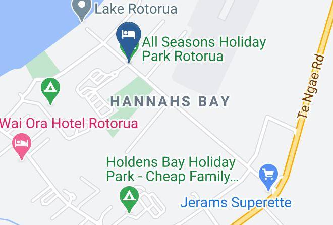 Rotorua - All Seasons Holiday Park Rotorua Maps