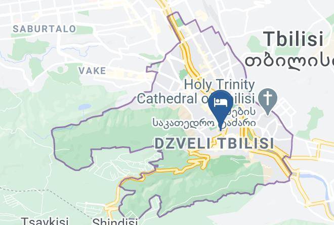 Tbilisi - All Seasons Hotel On Freedom Square Maps