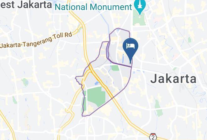 Central Jakarta - All Seasons Jakarta Thamrin Maps