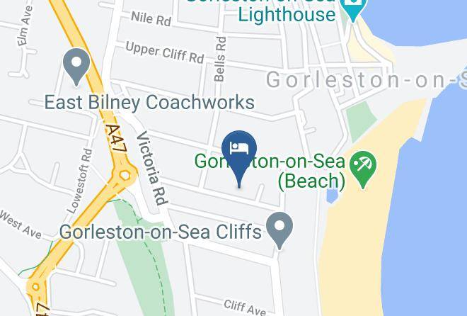 All Seasons Lodge Hotel Map