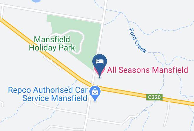 Mansfield - All Seasons Mansfield Maps