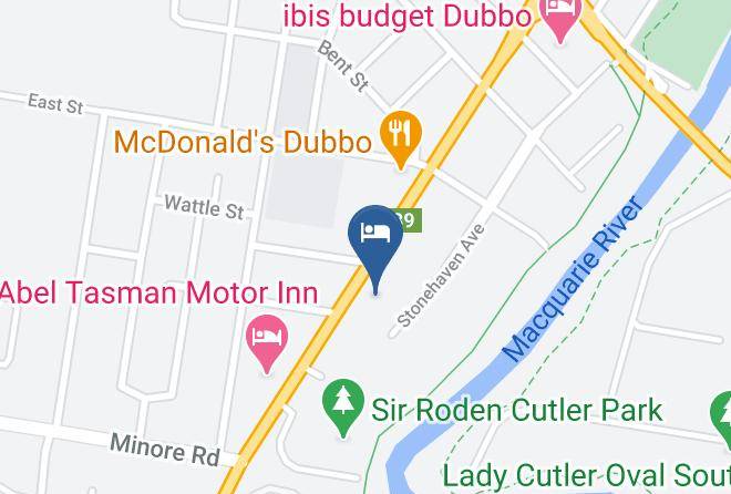 Western Plains Regional - All Seasons Motor Lodge Maps
