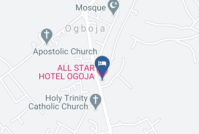 Ogboja - All Star Hotel Ogoja Maps