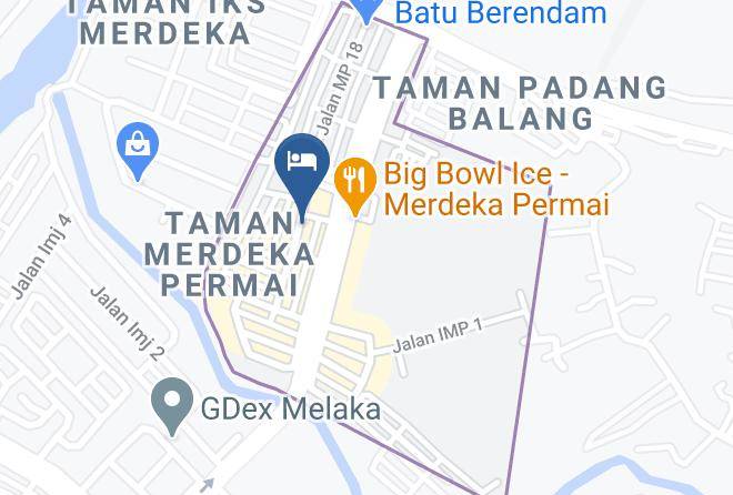 Melaka Tengah - All Star Hotel Sdn Bhd Maps