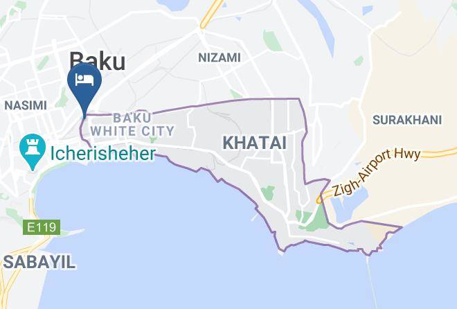 Baki - All Stars Hotel Maps