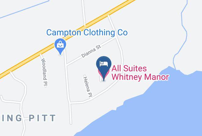 All Suites Whitney Manor Map