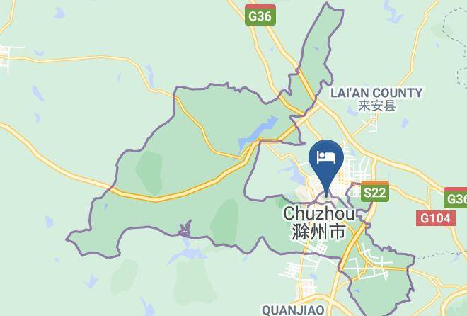 Chuzhou - All The Way To The Hotel Chain Maps