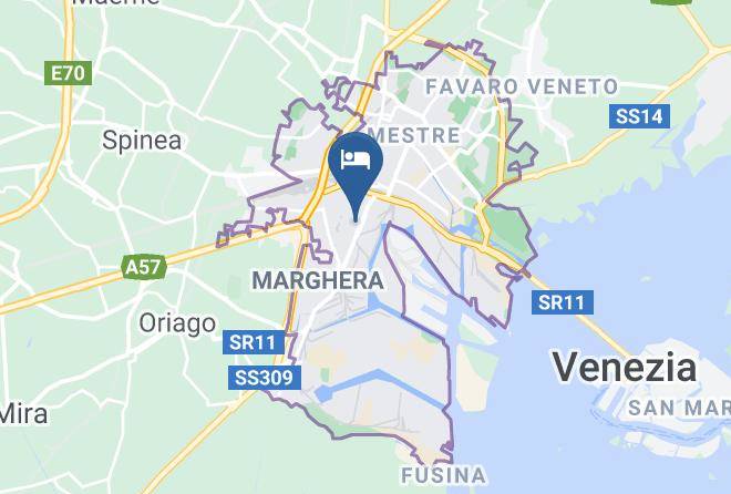 Venice - Alla Bianca Hotel Maps