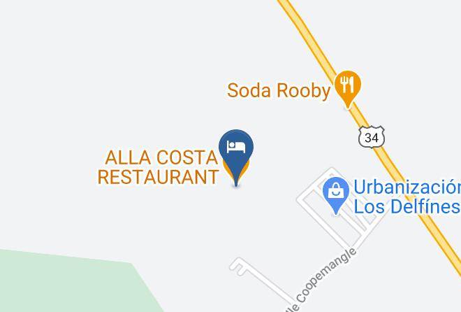 Osa - Alla Costa Restaurant Maps