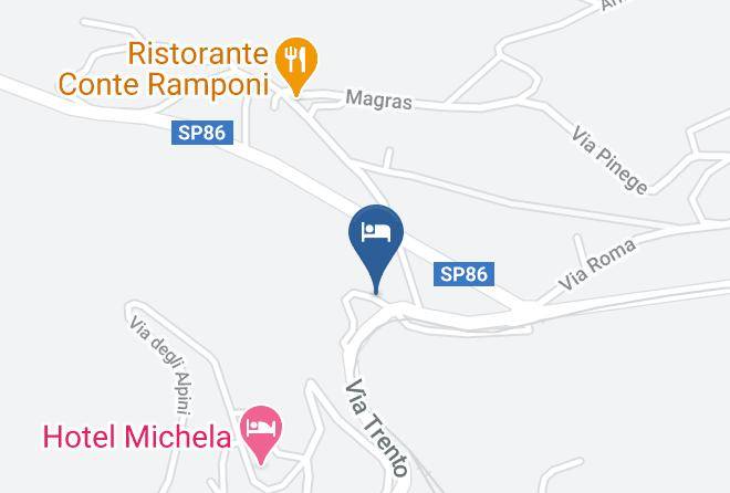 Trento - Alla Curva Di Elia Manzoni Maps